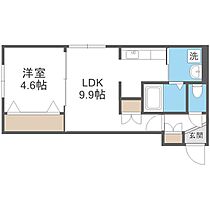 仮）ＡＬＰＨＡ学園前  ｜ 北海道札幌市豊平区豊平六条3丁目（賃貸マンション1LDK・2階・34.69㎡） その2