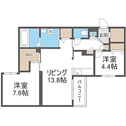 エフュート南円山 1階/-