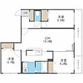 BRAMA南11条2階14.7万円
