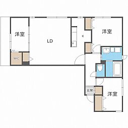 アルファスクエア宮の森2条 3階/-