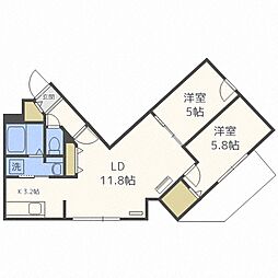 ブランシャール宮の森 1階/-