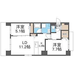 ジラフ大通西15プレミア 2階/-