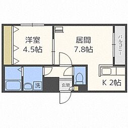 ルジュール琴似 3階