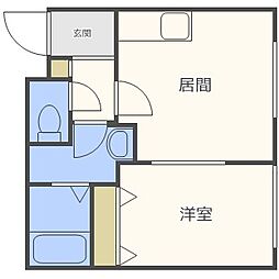 カステル美園 1階