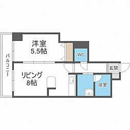 ノースアージュ中島公園 4階/-