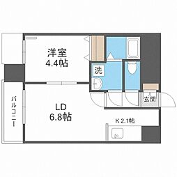 レジディア札幌駅前 7階/-