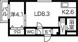 札幌市営南北線 北24条駅 徒歩5分 3階/-