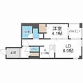 S-RESIDENCE近代美術館前6階8.4万円