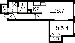 JR函館本線 手稲駅 徒歩10分 2階/-