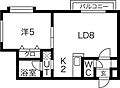 ノヴァ24軒3階5.3万円