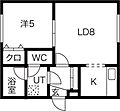 ガーデンコート壱番館4階4.8万円