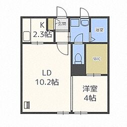 ディリッツ札幌東 4階/-