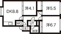 札幌市電2系統 西線14条駅 徒歩3分 1階/-