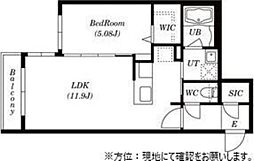 Laviebelle 1LDKの間取図画像