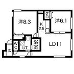 北海道札幌市北区北二十九条西11丁目：物件画像／株式会社maison　de　leben