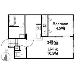 札幌市営東西線 発寒南駅 徒歩5分 4階/-