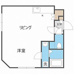 PROGRESS 1LDKの間取図画像