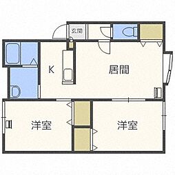 インペリアルコート発寒 2階
