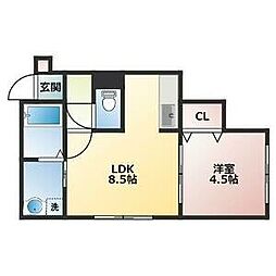 グランソアレ西町 2階