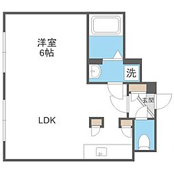 PROGRESS 1LDKの間取図画像