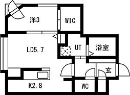 ALPHA RESIDENCE 円山北2条(アルファレジデンス円山北2条) 2階