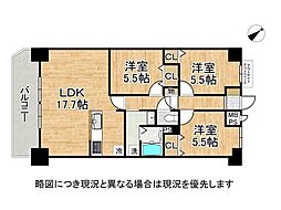 間取図画像 3LDK