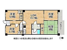 間取図画像 4LDK