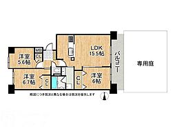 間取図画像 3LDK