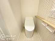 各階トイレ付きで忙しい朝も混み合わず便利