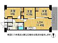 八戸ノ里第3ガーデンハイツB棟6階1,890万円