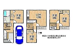 東大阪市横小路町2丁目　中古一戸建て