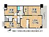 間取り：LDK13帖の3LDKです。