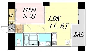 大阪府吹田市広芝町（賃貸マンション1LDK・12階・37.53㎡） その2