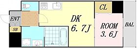 大阪府吹田市江坂町2丁目（賃貸マンション1LDK・2階・27.44㎡） その2