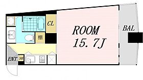 大阪府大阪市福島区福島1丁目（賃貸マンション1R・4階・44.04㎡） その2