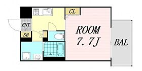 大阪府吹田市垂水町3丁目（賃貸マンション1K・6階・25.87㎡） その2