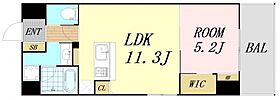 大阪府大阪市都島区内代町3丁目（賃貸マンション1LDK・6階・41.00㎡） その2