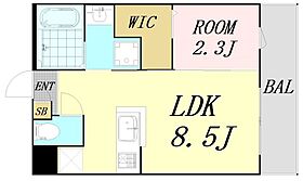 リアコート豊中岡町II  ｜ 大阪府豊中市宝山町（賃貸アパート1LDK・3階・25.37㎡） その2