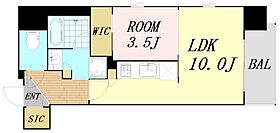 大阪府大阪市淀川区宮原2丁目（賃貸マンション1LDK・4階・36.33㎡） その2