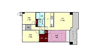 パラツィーナセシリア生駒  ｜ 奈良県生駒市東新町（賃貸マンション3LDK・2階・70.40㎡） その2