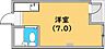 間取り：単身さん向けの間取りですね。