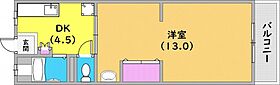 平野マンション 505 ｜ 兵庫県神戸市兵庫区上三条町9-22（賃貸マンション1DK・4階・40.40㎡） その2