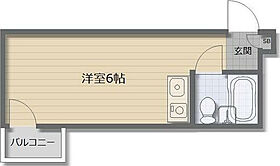 三宮パーク・ハイム　602号室 602 ｜ 兵庫県神戸市中央区二宮町3丁目5-16（賃貸マンション1R・6階・13.42㎡） その2