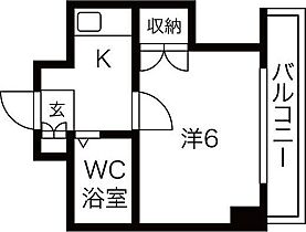 ヴィラバックス神戸 405 ｜ 兵庫県神戸市中央区相生町4丁目4-4（賃貸アパート1K・4階・20.05㎡） その2