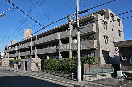 ユニーブル鹿山の外観(南西側から)