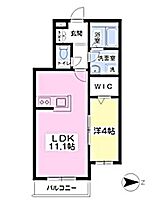 愛知県名古屋市名東区香流１丁目（賃貸アパート1LDK・3階・40.89㎡） その2