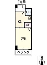 愛知県名古屋市千種区園山町２丁目（賃貸マンション1K・1階・19.44㎡） その2