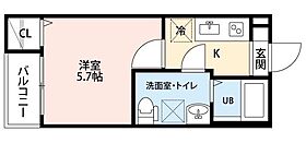 愛知県名古屋市千種区今池南（賃貸アパート1K・3階・20.84㎡） その2