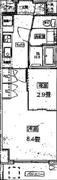 愛知県名古屋市千種区池下１丁目(賃貸マンション1LDK・5階・33.62㎡)の写真 その2