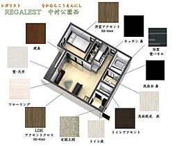 愛知県名古屋市中村区草薙町２丁目（賃貸アパート1LDK・3階・30.85㎡） その13